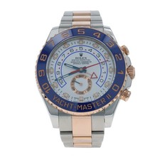 Rolex Yacht-Master II Chronograph Watch Stainless Steel Rose Gold 116681