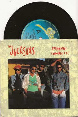 THE JACKSONS - NOTHIN' (that compares 2 U) 1989 PROMO COPY SINGLE FROM AUSTRALIA