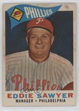1960 Topps Eddie Sawyer #226 3d5