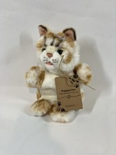 Marioneta Pal Maine Coon Gato Esponjoso Gatito Demdaco Mano Cuentacuentos Juego de Simulación