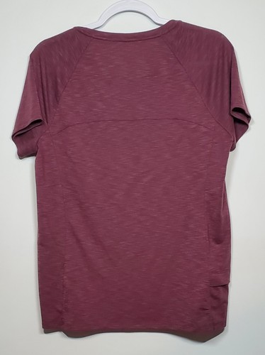 T-shirt donna LL Bean media raglan manica corta sangue di bue slub articolo #507501 - Foto 7 di 11
