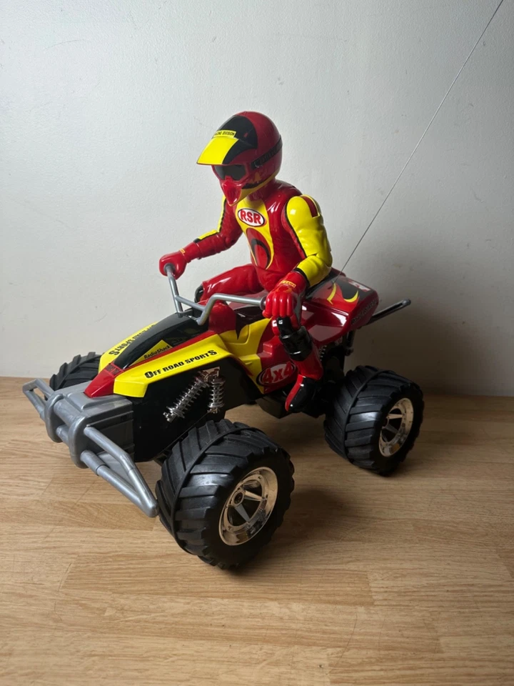 RADIOSHACK RC 14" ATV 4X4 OFF ROAD SPORTS RSR ROAD RUSTLER TANDY CAT NO. 60-4235 - Image 3 of 4