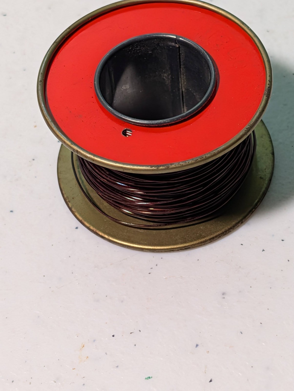 Belden Mfg #24 Beld Wire On Spool Made In USA Vintage