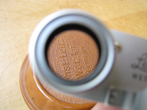 Leica SDPOO Eyes Goggles 50mm DR Dual Range Summicron Lens w Case EXC+++ **USA** - Picture 15 of 24