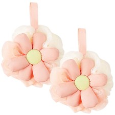 Esponjas ba o con forma flor, esponja lufa, esponja malla, exfoliante corporal