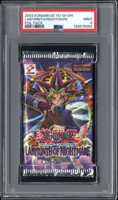labyrinth of nightmare 1st edition booster box PSA 9 - Yu-Gi-Oh Cards - -Booster Pack *1st Edition* MINT Oh expansion YuGiOh! Labyrinth of Nightmare 1st