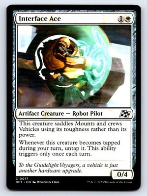 Interface Ace 17 Common Aetherdrift Magic: The Gathering