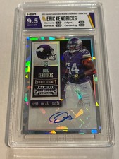 2015 Contenders Eric Kendricks 7/23 Cracked Ice Rookie Auto HGA 9.5/10 Vikings 