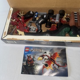 LEGO Vikings 7017 Viking Catapult the Nidhogg Dragon NEW Factory SEALED good box