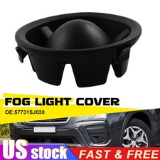 Fog Light Black Bezel Trim Cover Driver Side Fits 2019 2020 2021 Subaru Forester