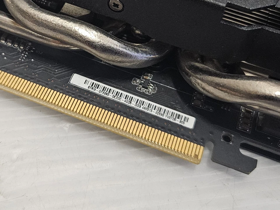 GeForce GTX 980, 4GB GDDR5, 256 BIT, PCI-E, DVI, HDMI, DP,  ASUS STRIX, WORKING - Image 4 of 4