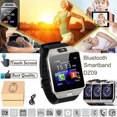 DZ09 Bluetooth Montre Intelligente Télephone Smart watch Bracelet Android iPhone - Photo 4 sur 10
