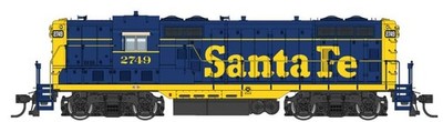 Walthers Proto 920-49416 HO EMD GP7 DC Santa Fe #2769