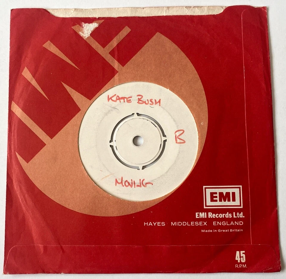 Kate Bush The Man With The Child In His Eyes White Test Press Promo 7"Vinyl 1978 - Image 2 of 4