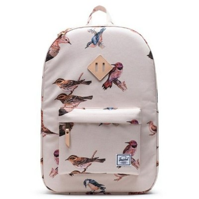 bird print backpack