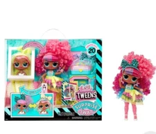 LOL Surprise Tweens Surprise Swap Curls-2-Crimps Cora Fashion Doll, NIB,FASTSHIP