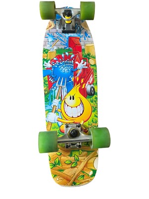 World Industries Skateboard Deck Speed Demons Wet Willy Vs Flame