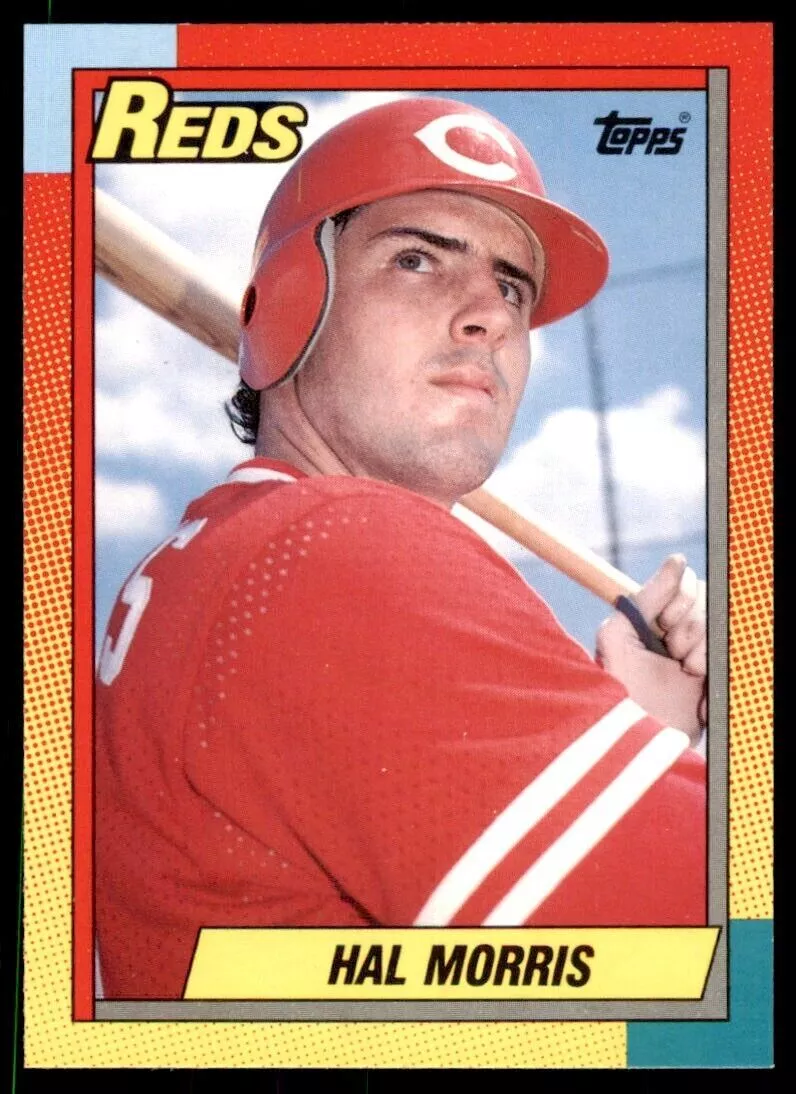 Hal Morris trading card