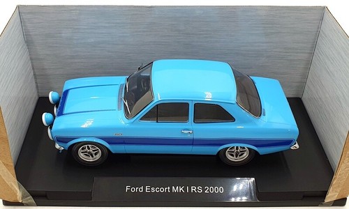 Model Car Group 1/18 Scale MCG18386 - Ford Escort MK1 RS2000 - Blue - Picture 4 of 5