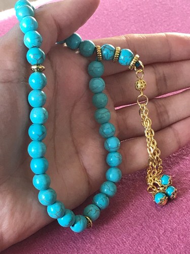 ISLAMIC 99 33 BEAD TASBIH TASBEEH WORRY BEADS MASBAHA MUSLIM PRAY DHIKR ROSARY - Picture 121 of 526