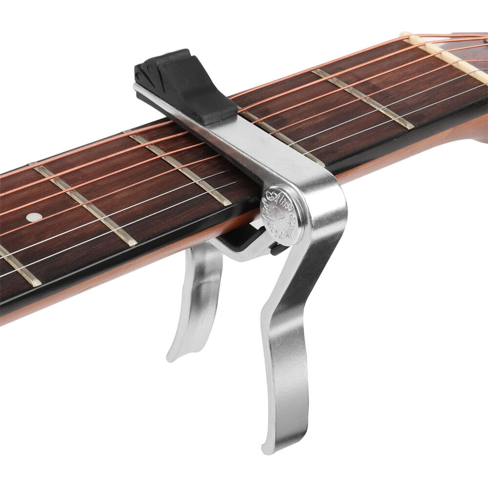 Mr.Power Electric Guitar Capo - Silver for sale online