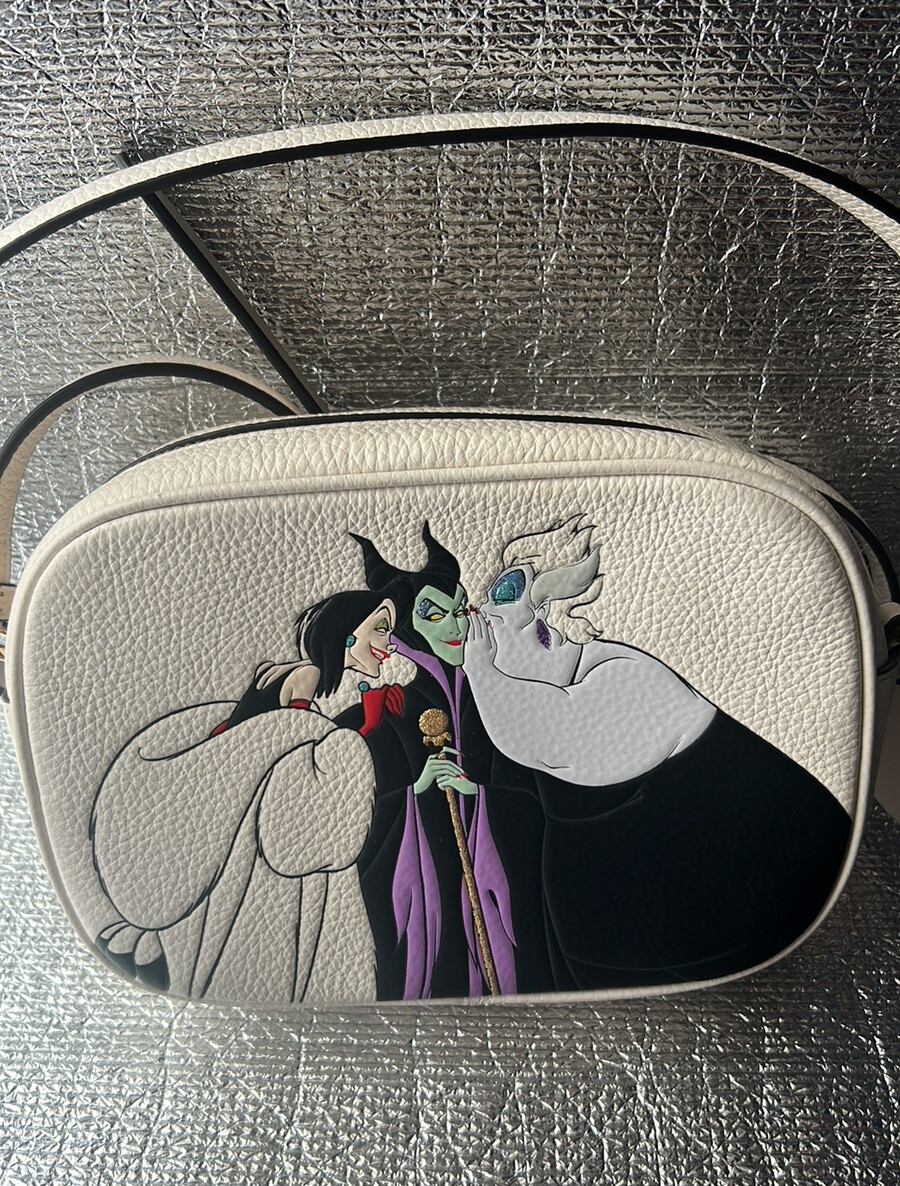 Disney X Coach Mini Jamie Camera Bag With Villains Motif image 2