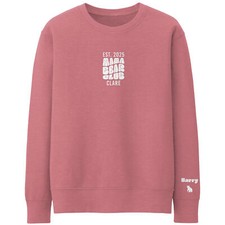 Established Mama Bear Club Personalised Sweatshirt Puff Print Custom Child Na...
