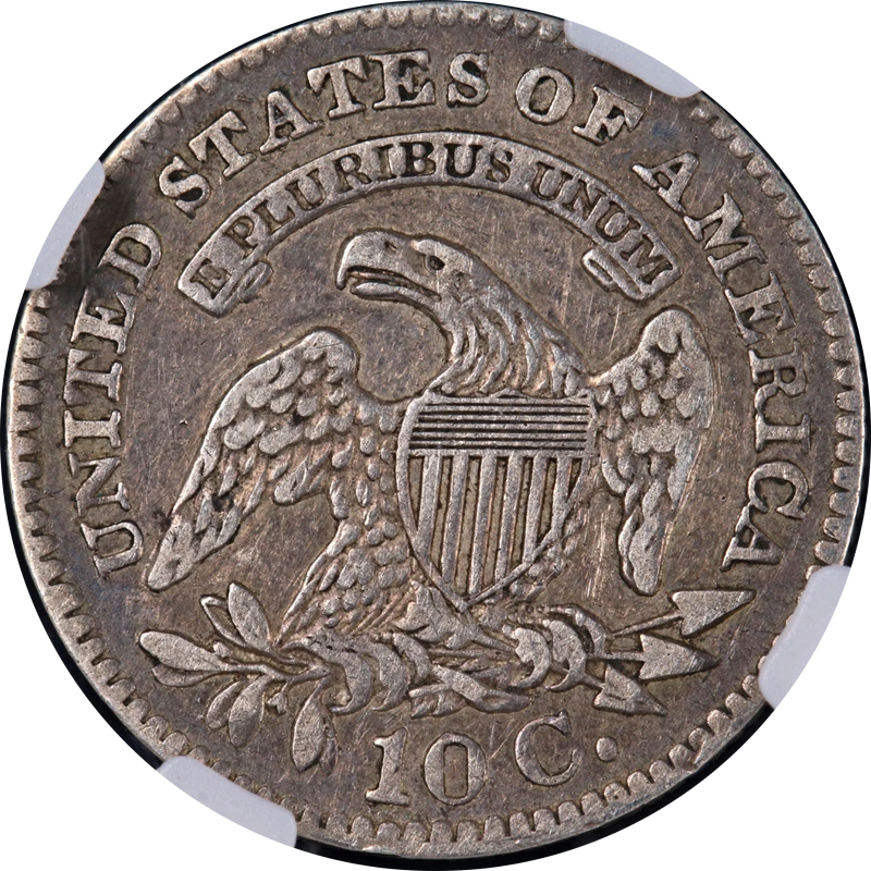 1827 Bust Dime NGC VF30 Superb Eye Appeal Strong Strike - Image 2 of 4