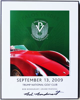 2009 Palo Verdes Concours D'Elegance '57 Maserati Laminated Art