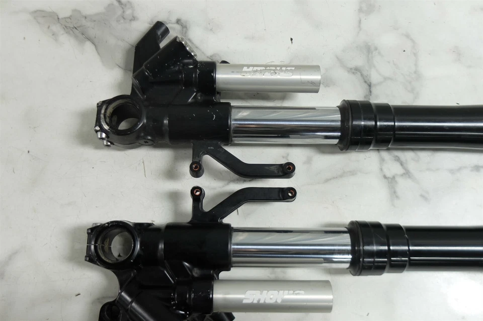 19 Kawasaki ZX10R ZX 10 1000 ZX1000 R Ninja front forks tubes shocks right left - Image 2 of 4
