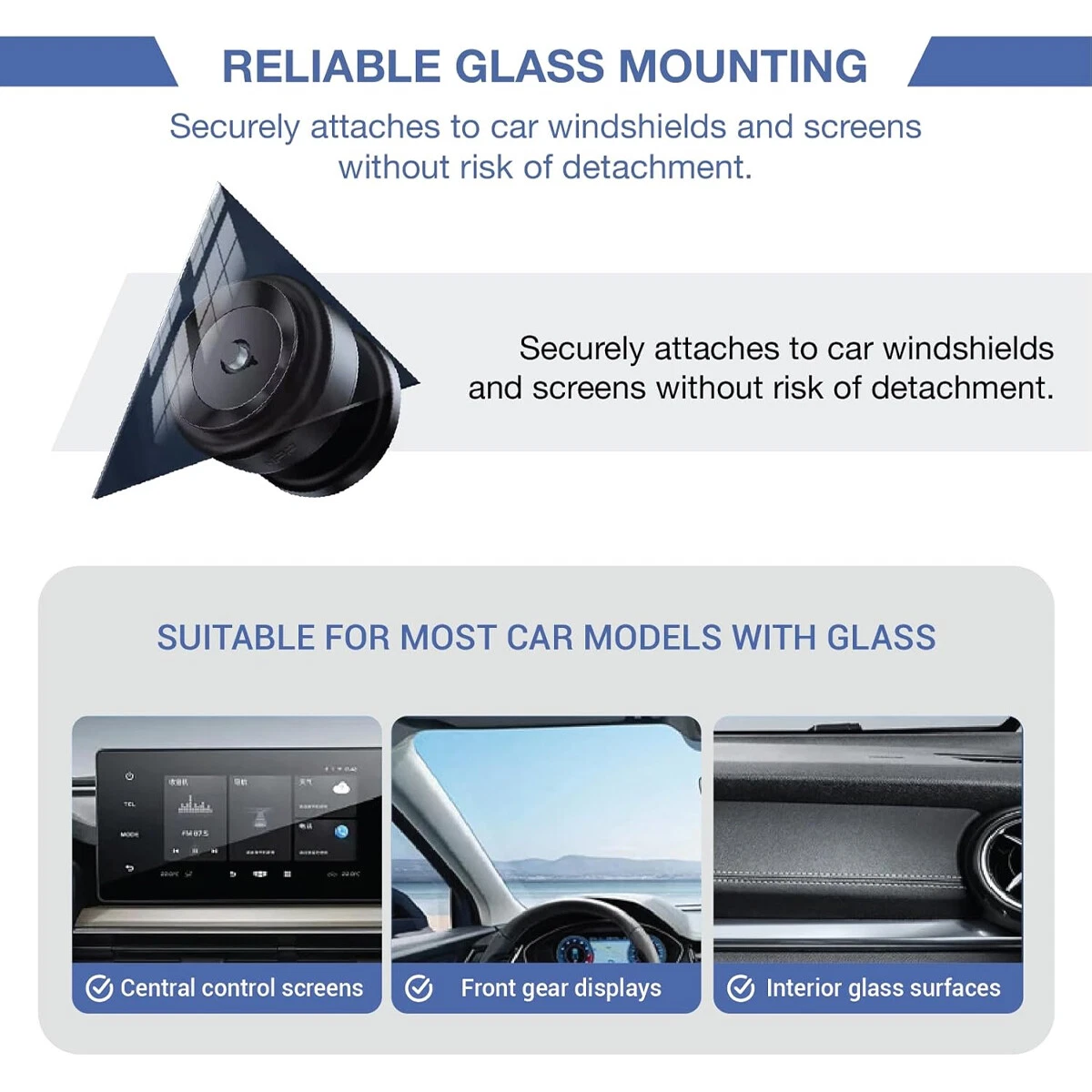 Electric Vacuum Magnetic Suction Cup Car Phone Holder Stand Mount 360° Rotation Electric Vacuum Magnetic Suction Cup Car Phone Holder Stand Mount 360° Rotation