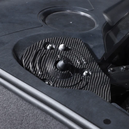 Juego de cubiertas interiores de bahía de motor de fibra de carbono seca real para Corvette C8 2020-2024 - Imagen 3 de 27