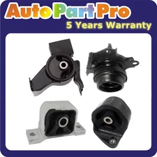 For Honda Element 2.4L 2003-2006 Engine Motor & Transmission Mount Auto Set 4PCS