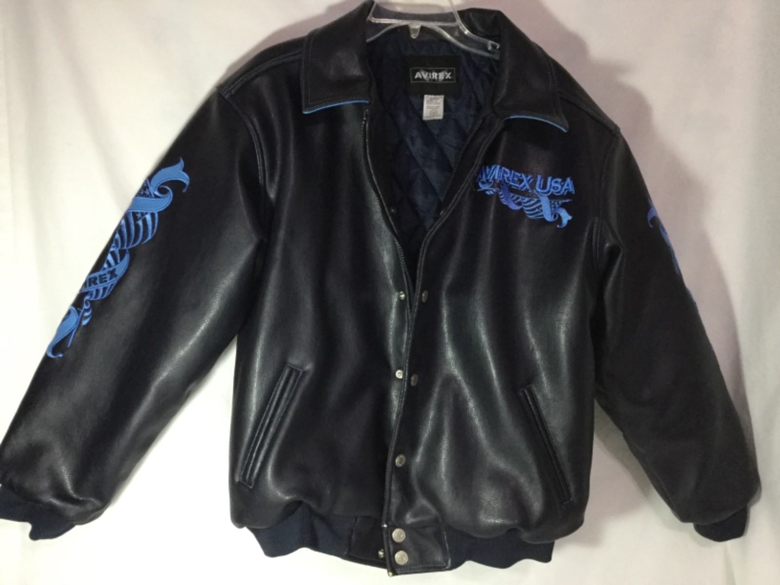 Vintage Rare Avirex USA Eagle XL 