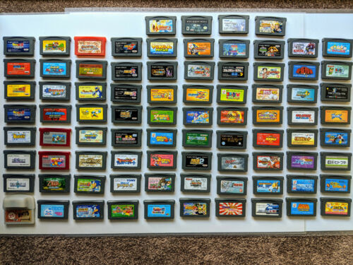 Various Nintendo Gameboy Advance GBA Games - Japanese Edition - Afbeelding 1 van 10
