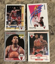 Stacey King Basketball Cards. Chicago Bulls