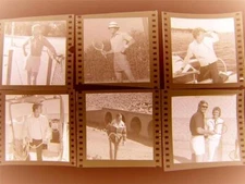 510W MENS FASHION MODELS CALIFORNIA 1970s Harry Langdon 6 Negative LOT w/rights