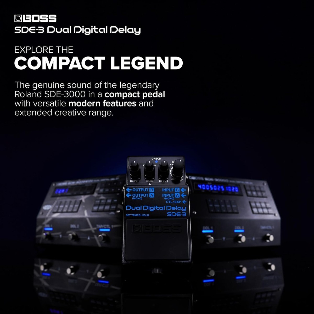 【新品同様】BOSS Dual Digital Delay SDE-3 The BOSS SDE-3 Dual Digital Delay Masterclass - BOSS Articles