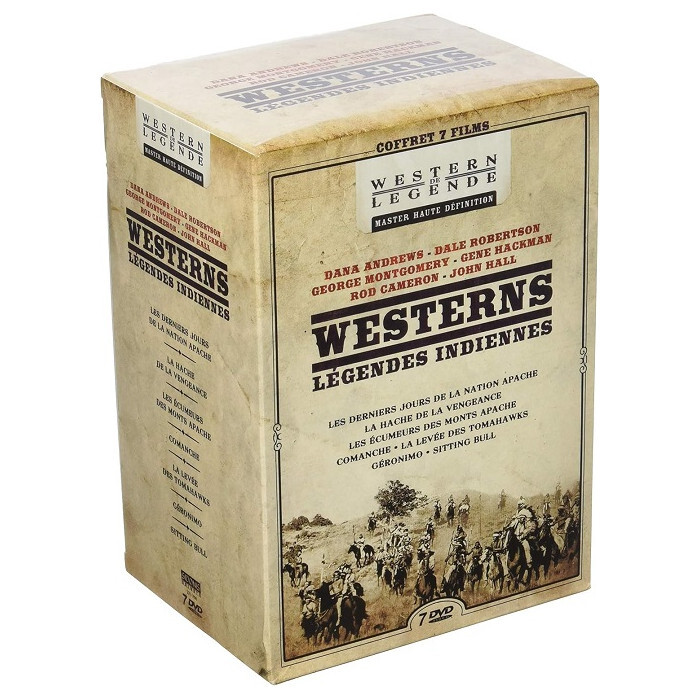 Leggende Indiane 7 Film Cofanetto DVD Nuova