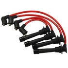 Red Performanc Ignition Spark Plug Wires Set For 90-00 Mazda Miata 1.6L 1.8L
