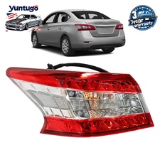For 2013-2015 Nissan Sentra LED Tail Light Taillamp Left Outer Driver Side LH