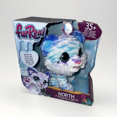 FurReal North The Sabertooth Kitty Interactive Plush Pet Toy