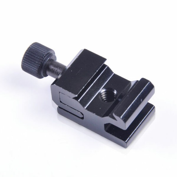 Adjustable Camera Flash Hot Shoe Mount Adapter W 1/4" Female Thread