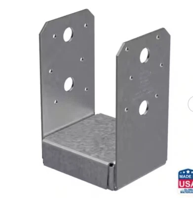 SIMPSON STRONG-TIE Simpson Strong Tie ABU ZMAX Galvanized Adjustable Standoff Post Base for 4x4