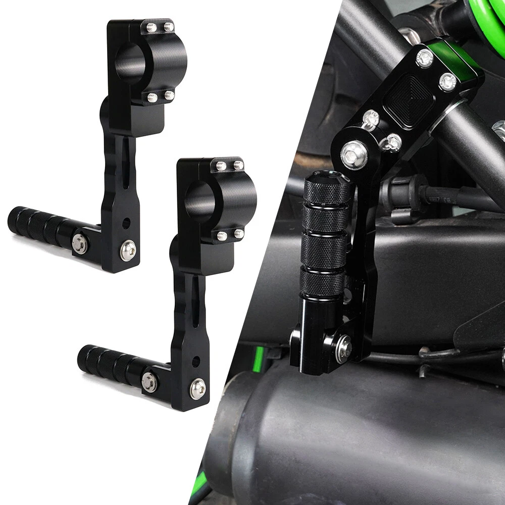 Motorfiets Voor Suzuki V-Strom 1000 DL1000 2014-2020 V-STROM 1000/XT 2019 2020 2021 Kickstand Voet Side Stand Extension Pad Ondersteuning Plaat Standaards (Color : Rot