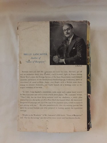 Bright to the Wanderer by Bruce Lancaster (hardback,1942) - Picture 3 of 4