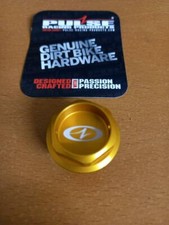 Honda CRF450 2002-2016 New Pulse Racing gold alloy engine oil filler cap