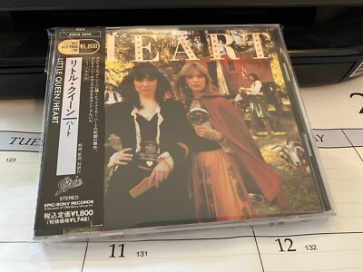 HEART - LITTLE QUEEN JAPAN IMPORT CD+OBI ESCA 5213