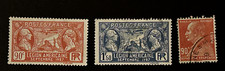 Timbres France 1927 Légion Américaine+ Berthelot N° 243.244.245 Obl.
