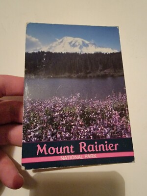 Vintage Postcard Post Card VTG Photograph Mount Rainier National Park Washington